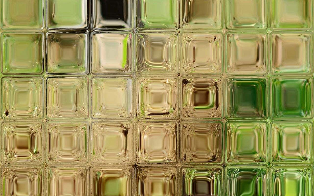 Glass Tiles Adding Depth to Small Bathroom Showers.